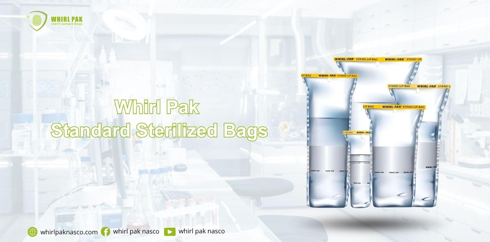 Whirl Pak Standard Sterilized Bags